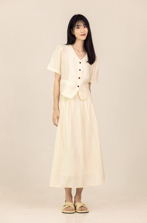 POPPY PUFFY SLEEVE BLOUSE
